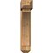 Ekena Millwork Thorton Craftsman Rough Sawn Bracket w/ Offset Brace, Western Red Cedar, 8"W x 28"D x 40"H BKT0806X28X40THR04RWR - alternate 4